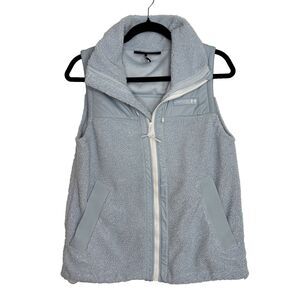 Under Armour UA Mission Vest Woman’s Sherpa Baby Blue Size Small (S)